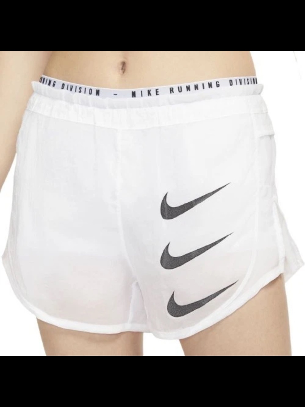 NEW-Nike Women's Tempo Luxe Run Division 2-in-1 Running Shorts (Green) - size xs